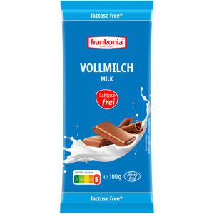 Frankonia Mléčná čokoláda bez laktózy 100 g